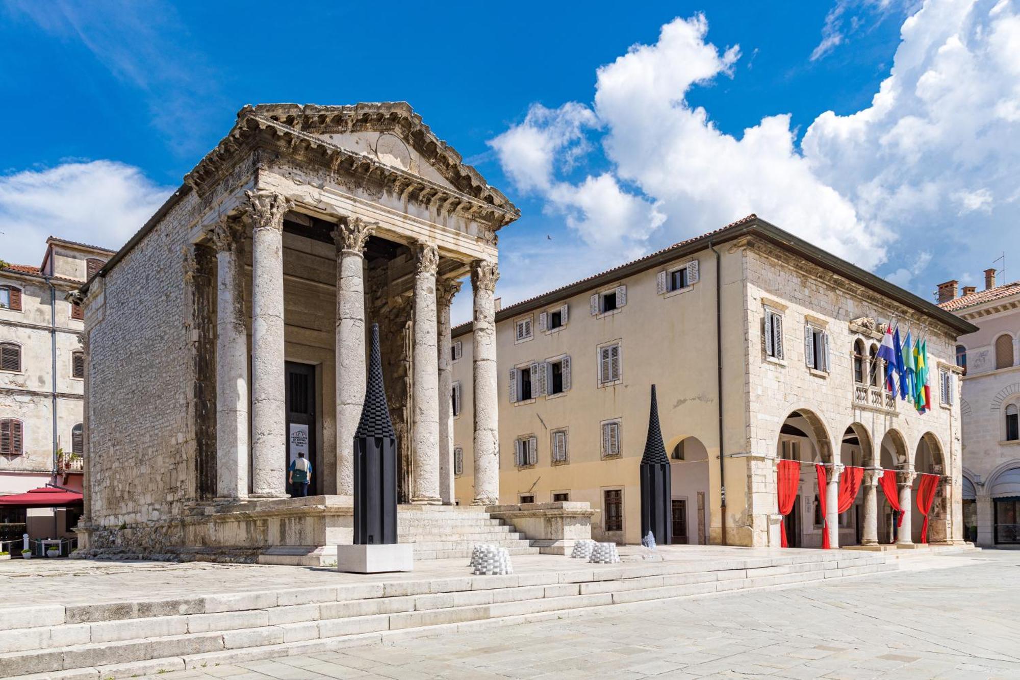 Augustus Forum View Pula Buitenkant foto